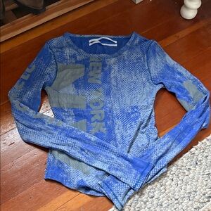 NWOT urban outfitters Blue Graphic Tee